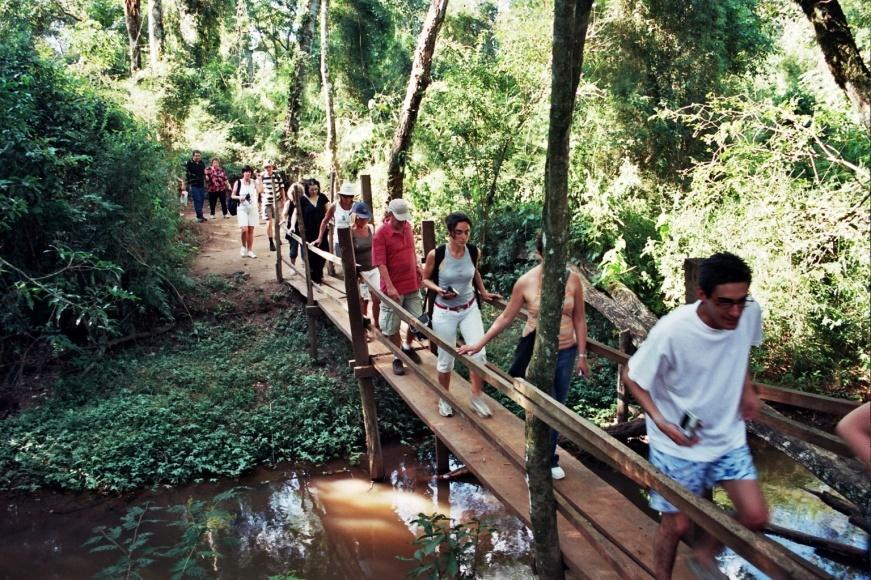Dodicesimo giorno: Cascate lato Brasile - comunità Guaranì In mattinata