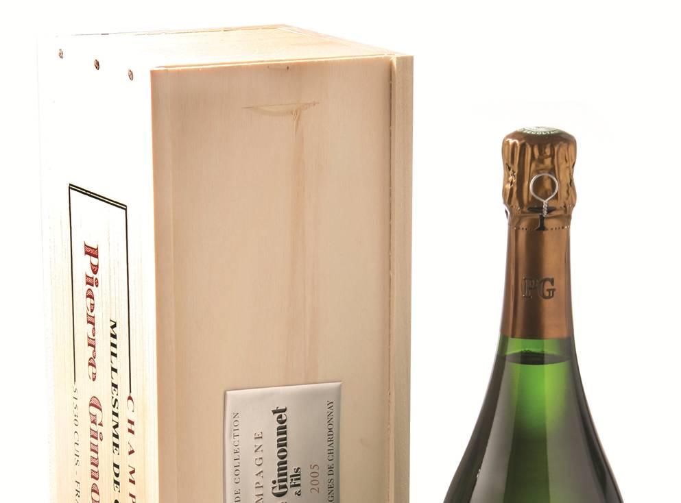 CHAMPAGNE MILLÉSIME DE COLLECTION MAGNUM 2006 Chardonnay 100%: 87,5% Grand Cru, 12,5% Premier Cru Le uve vengono raccolte manualmente e pressate.