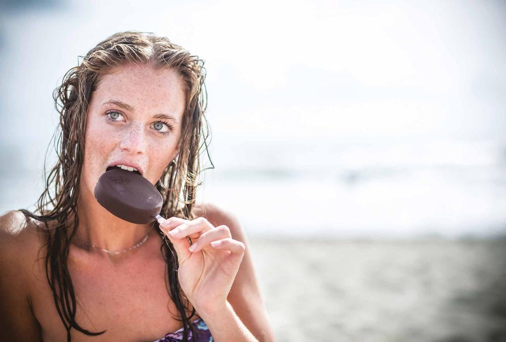 L AUTENTICO GELATO ITALIANO è solo Sammontana In un assolata giornata passata in città o sotto l ombrellone di un bar sulla spiaggia, il gelato rappresenta da sempre la star indiscussa dell autentica