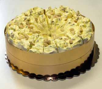 242 Torta torrone tenero Lamponi e cioccolato Cake soft nougat