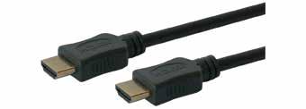 CAVI HDMI Cavo HDMI High Speed con Ethernet HD Home Series Cavi HDMI HEAC con canale ARC, per TV UHD, Decoder SAT e DVB-T2 e console; con funzione ECCM per evitare interferenze audio.