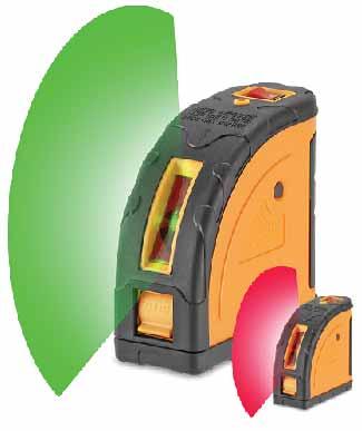 0 Kg Laser 5mW Laser a raggio verde Fornito con: ricaricabili, caricabatterie, supporto muro/treppiede/magnetico, target magnetico LS 307 GREEN, occhiali, custodia rigida.