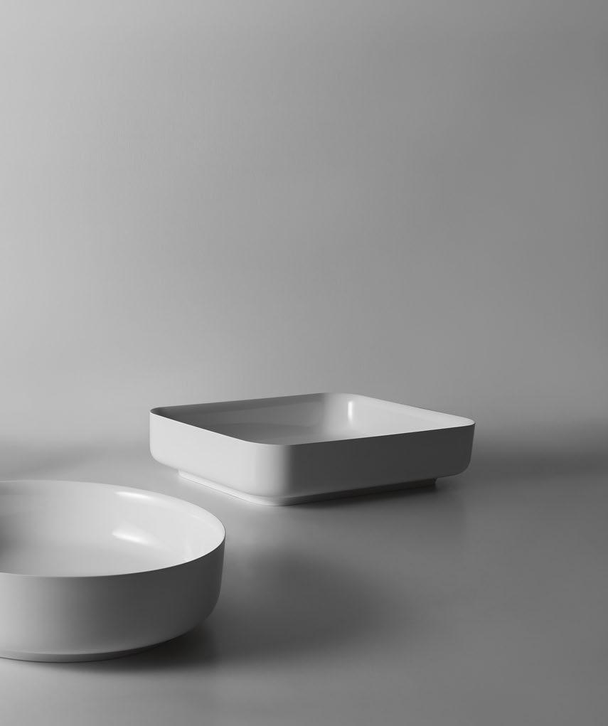 BOLO design Mario Ferrarini Cos è un lavabo se non un vaso contenente acqua a cui abbiamo aggiunto uno scarico?