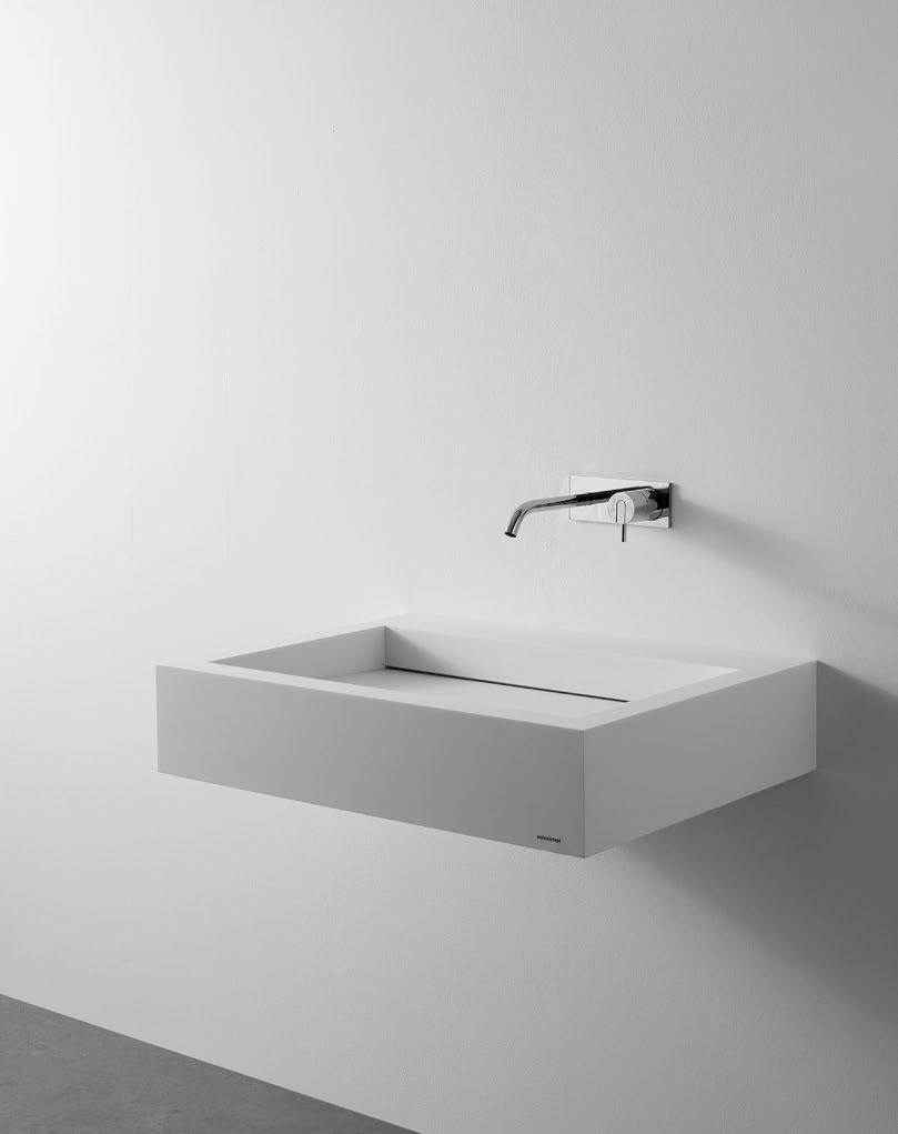 SLOT design Nevio Tellatin Ha cambiato il modo di concepire il lavabo, ha ridefinito l archetipo di un suo componente meramente funzionale trasformandolo in strumento compositivo del progetto, ha