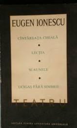 clişee şi de a-şi pierde astfel valoarea comunicativă adecvată confirmă această filiaţie caragialiană a lui Eugen Ionescu.