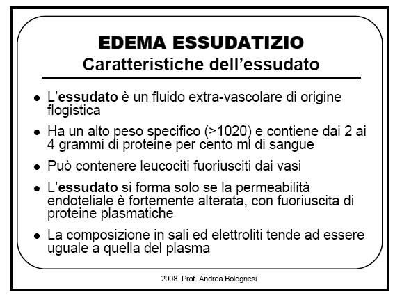 laboratorio (anemia) o sulla base di parametri emodinamici Il paziente