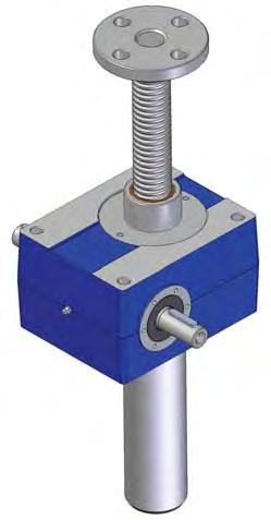 o 2 principi velocità lineare fino a 80 mm/s 14 grandezze capacità di carico da 5 kn a 1 000 kn diametro vite trapezia da 18 mm a