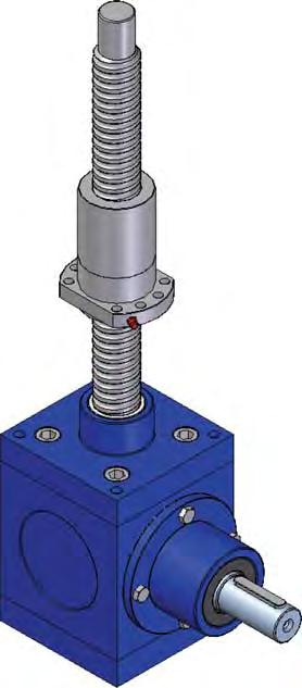 kn a 350 kn 8 grandezze Diametro vite a sfere da 16 mm a 100 mm Velocità entrata fino a 3 000 g/min Velocità lineare fino a 285 mm/s Serie HS vite rotante (Mod.