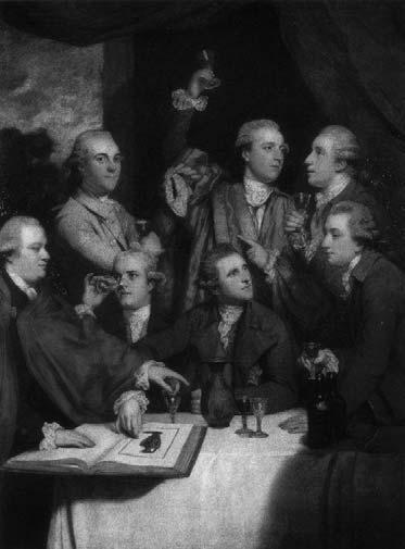Џошуа Рејнолдс, Друштво дилетаната (1777-1778) Студије и чланци 43 лектуалцима, па није чудo да је била његова идеја да оснује, потом заједно са Семјуелом Џонсоном, Клуб (Club или The Li terary Club
