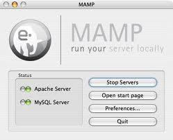 3.3 MAMP (per MAC) Un altro software che permette l'installazione facilitata di Apache, PHP e MySQL su MAC è MAMP.
