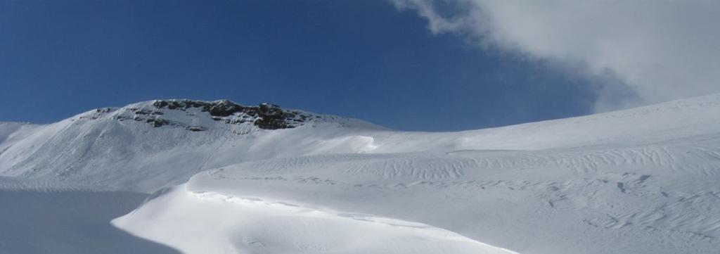 Neve Compattata dal vento Superfici