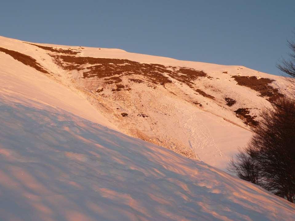 I DIVERSI TIPI DI VALANGA Valanghe di superficie e di fondo Valanghe di neve a debole