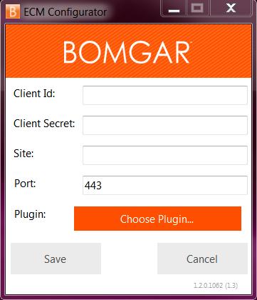 Nota: per garantire un tempo di funzionamento ottimale, gli amministratori possono installare fino a cinque ECM su diverse macchine Windows per comunicare con lo stesso sito del dispositivo Bomgar.