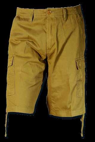 con chiusura a pattina Taglie disponibili 44-60 9993-133 9993 S/W SHORTS Premium stone washed brushed twill shorts Two