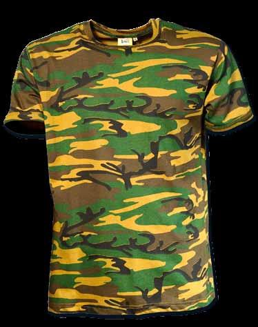 short-sleeved camo T-shirt Available sizes S - 4XL 9400 T-SHIRT AUS