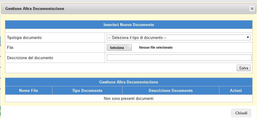 Una volta salvato, il file compare nell elenco dei documenti 5.2.