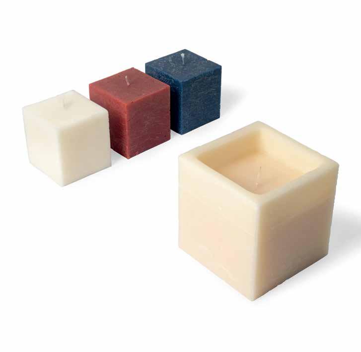 Perfumed cube candle B055650-1,5 kg, B055660-3 kg B055650-52,91 oz, B055660-105 oz B055665-850 gr, B055667-2,5 kg