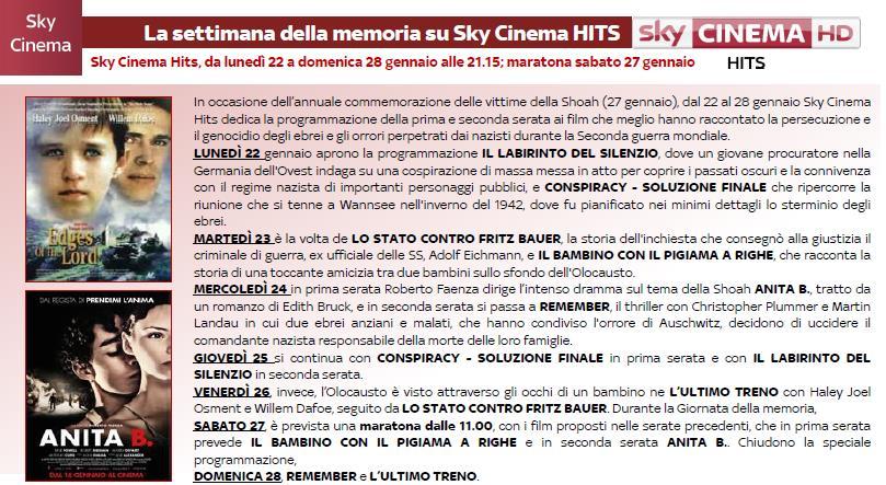 Convenzione Sky dipendenti CREDEM fino al