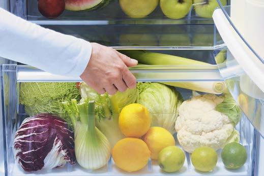 spazio disponibile e conservare tutti i tipi di alimenti in qualsiasi parte del frigorifero.