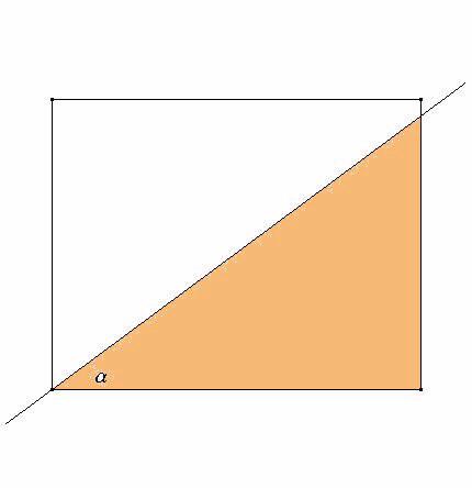 16 In figura è rappresentato un rettangolo in cui il lato orizzontale misura 8 cm e il lato verticale 6 cm.