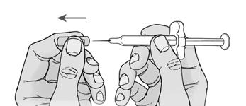 B. Prepari il sito di iniezione Strofini il sito di iniezione con un tampone con alcol utilizzando un movimento circolare. Lasci che la pelle si asciughi prima di iniettare.