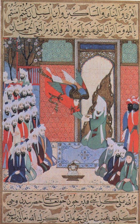 Muḥammad 570 (circa) nascita 595 nozze con Khadigia 610 prima