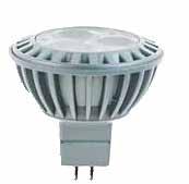 6 W electronics Lampada Led dicroica MR16 mod. la.16060001c 6 W alta efficienza equivalente a 40 W 40 Angolo di diffusione 40 30.000 ore continue 30.