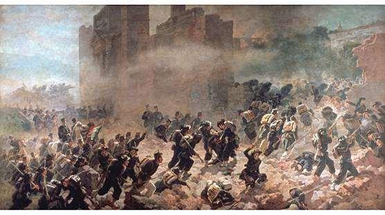 la soluzione viene ancora dal cambiamento delle condizioni estere: 1870 scoppia guerra francoprussiana con crollo dell impero di Napoleone III i