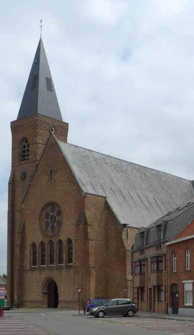 Fig. 6a Church of Our Lady, Poelkapelle. Project New Life @ Church on partitioned use.