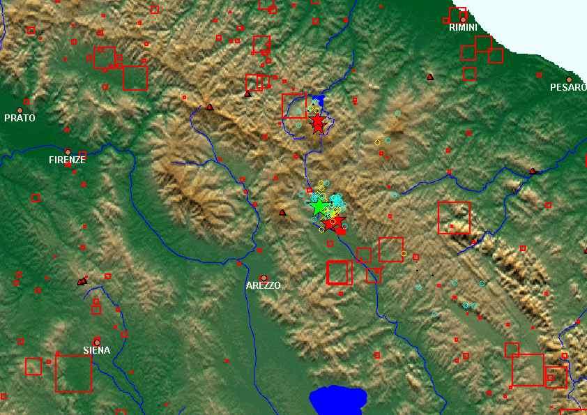 3.3 Studio della sequenza sismica di Sansepolcro (Nov. 2001 - Feb. 2002) In data 26 novembre 2001, un terremoto di magnitudo pari a 4.
