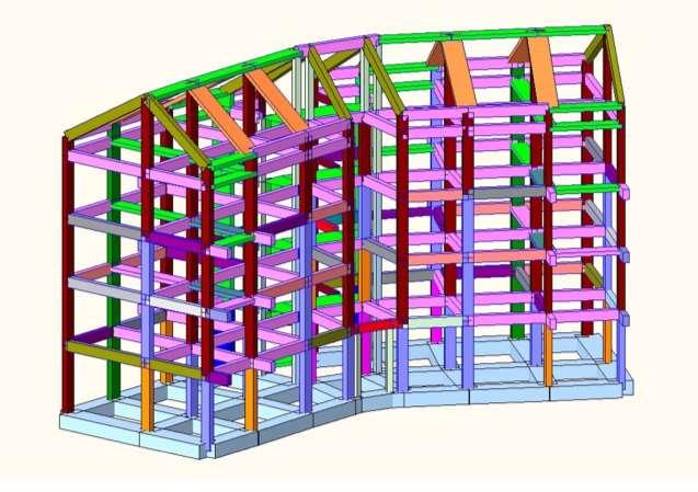 L ANALISI STRUTTURALE ANTE OPERAM VERIFICA DI VULNERABILITA EDIFICI LATERALI Modello di calcolo tarato sul periodo proprio ricavato dalle indagini sperimentali Analisi dinamica modale con doppio