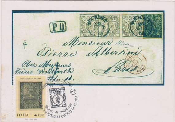 150 Anniversario dei primi francobolli del