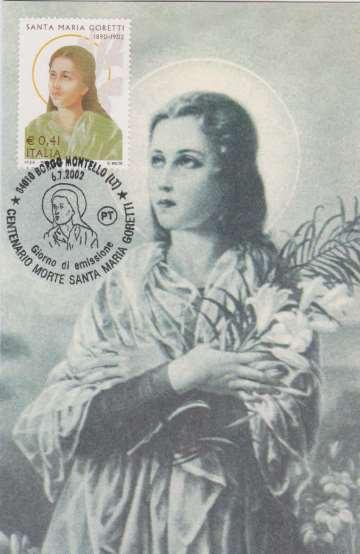 Santa Maria Goretti Centenario martirio Em.