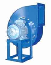 Ventilatori centrifughi pale rovesce portate elevate basse e medie prevalenze Centrifugal backward curved blade fans high capacities low and medium pressures APPLICAZIONI I ventilatori della serie