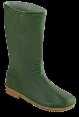 until to -25 Acid proof 1/960 STIVALE DONNA IN PVC PVC WOMEN BOOT 35 39 36 40 37 41 38 EN 347 Colore verde Suola in  until to -25