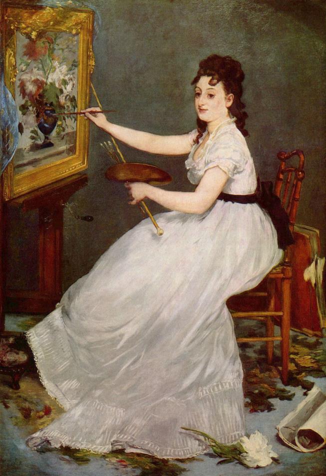 E.Manet, ritratto