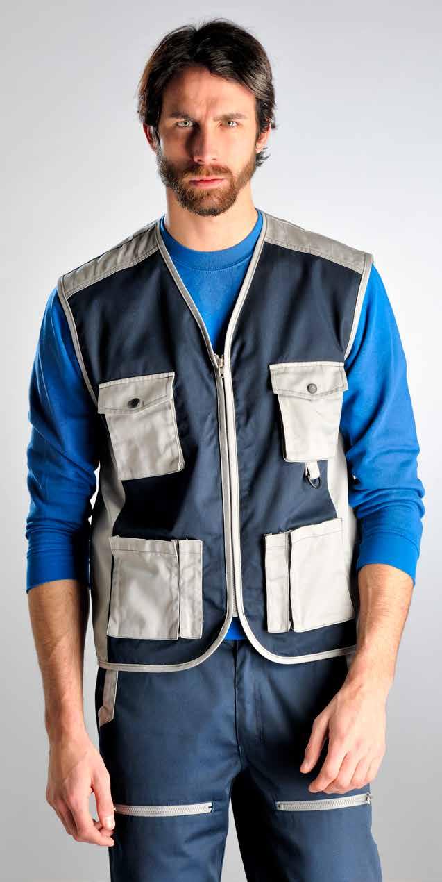 256 257 GILET ARIA GILET SPAZIO N150BG NEW NEW N250GA BLU - GRIGIO