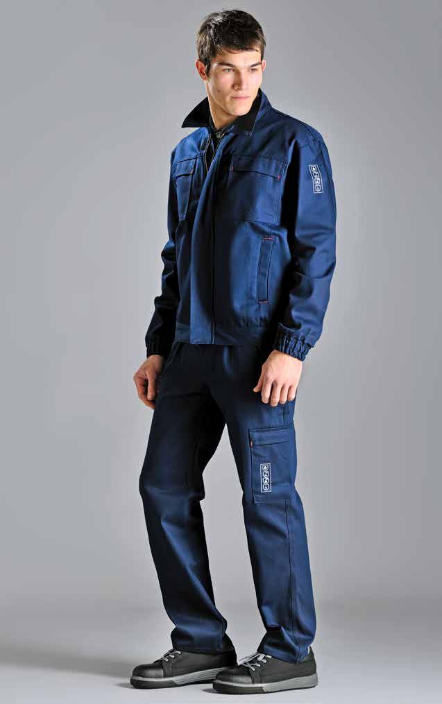 268 269 GIUBBETTO TRIVALENTE PANTALONE TRIVALENTE 20800 BLU 20700 BLU 100% COTONE 100% COTONE