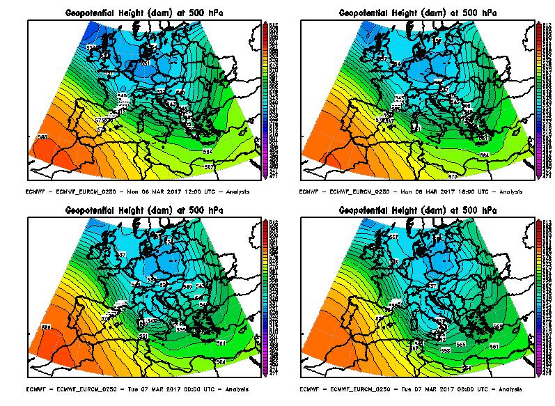 occidentali e 10-20 cm su quelli meridionali. La quota neve, variabile in relazione all intensità delle nevicate, si è attestata sui 1000-1200 m circa in tutti i settori.