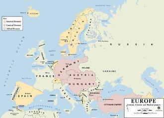 Il sistema delle alleanze 1882: Triplice Alleanza Germania Austria Italia Inghilterra vs Germania (controllo dei mari) Italia vs Austria-Ungheria