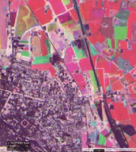 Copernicus Sentinel 2: confronto Indici