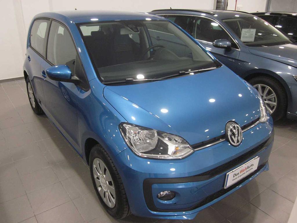 Volkswagen up! 1.0 5p. eco move BMT up! Immatricolazione: 7/ 2018 KM: 1 Colore: COSTA AZUL metallizzato Cilindrata: 999 Alimentazione: Metano PREZZO DI LISTINO 16.