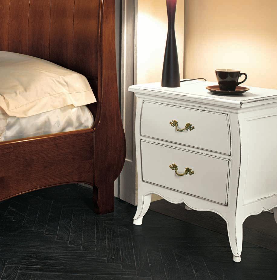 2 cassetti Bed side unit with 2