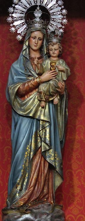Madonna del Sacro Cuore Madonna del Sacro Cuore Museo di Valladolid (Spagna) Francisco Lecaros P er quanto varie e belle siano le invocazioni con cui la Santa Chiesa si riferisce alla Madonna, in