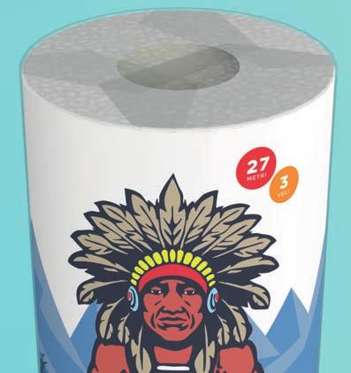 It s not a standard kitchen roll but a super absorbent multi-purpose giant roll.