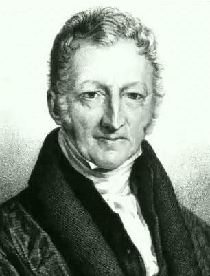 Thomas Robert Malthus (1766-1834) Uomo di chiesa (pastore anglicano) Economista e demografo inglese Teorizza il controllo della crescita demografica