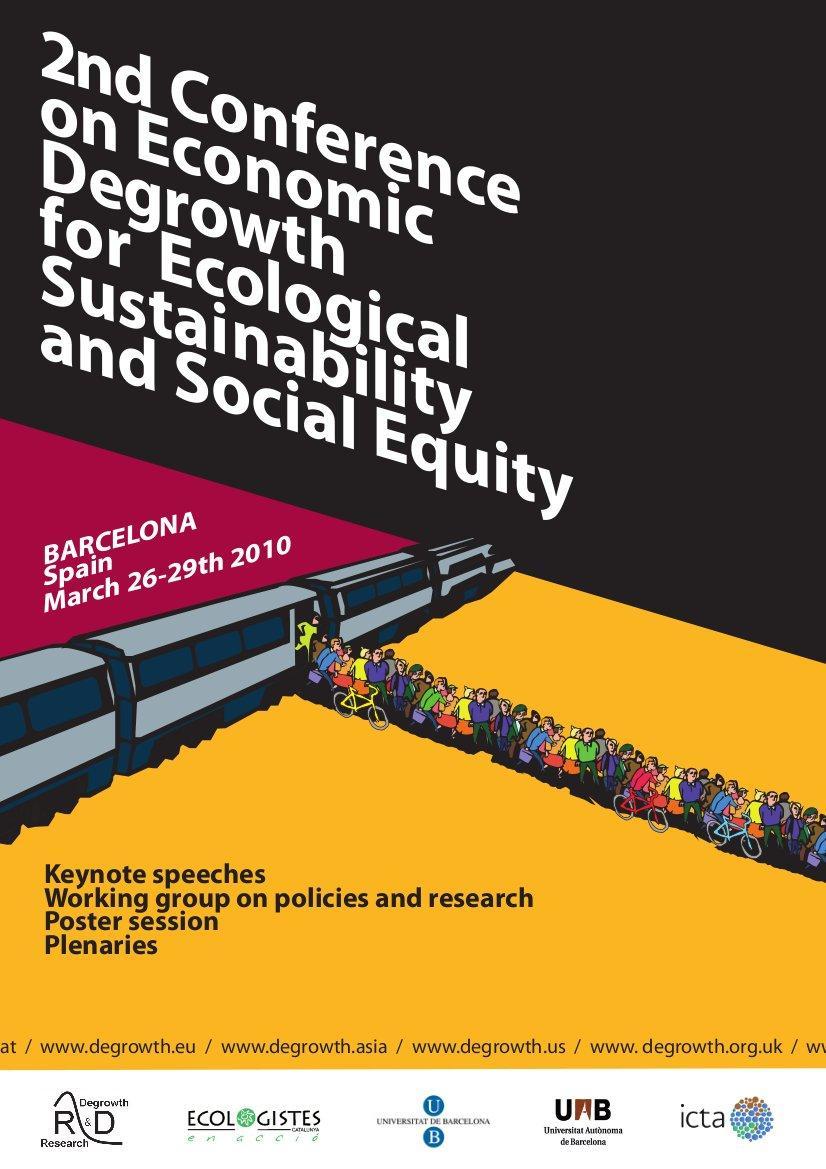 2nd degrowth Conference Barcelona 26