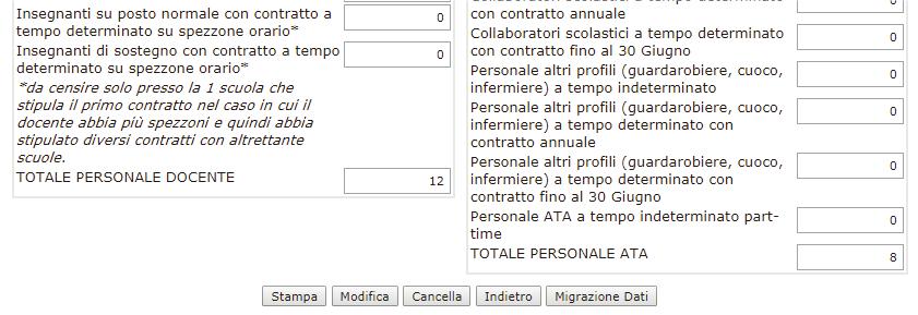 Se desideriamo migrare questi dati nell anno 2018 dobbiamo selezionare il pulsante Migrazione Dati in questo modo i dati vengono copiati nell anno 2018.