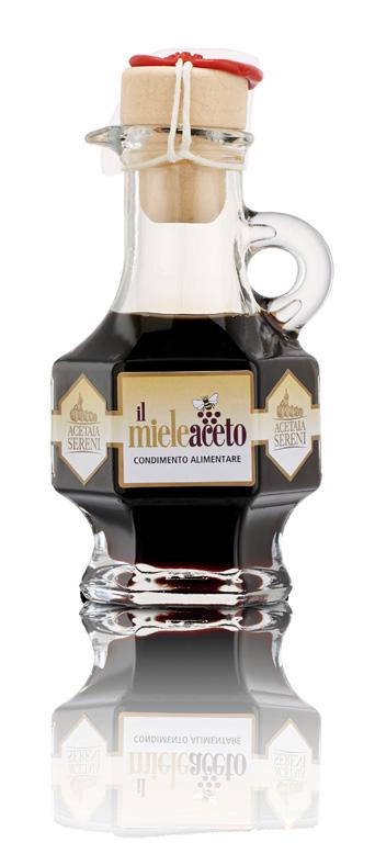 Balsamic Pearls are small beads of Modena Balsamic Vinegar P.G.I. which explode in the mouth, leaving the full flavour of this special vinegar on the palate.