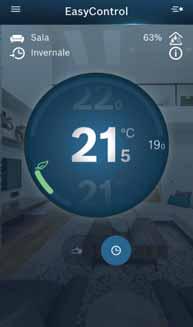 BOSCH EasyControl Tabelle di scelta rapida App per controllo da remoto del termostato EasyControl di Bosch CT200 Schemi d'impianto a Condensazione Soluzioni Ibride Monitoraggio costante dei consumi